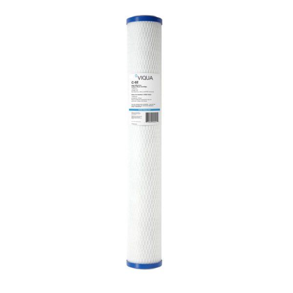 AquaFlo Platinum 5 Micron 2.5"x 20" Carbon Block Filter / Part# 36027 - Image 2